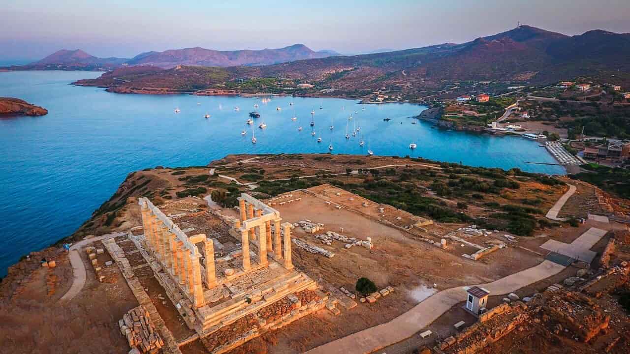 Cape Sounio Yunanistan