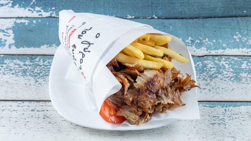 Yunan yemeği gyros/doner