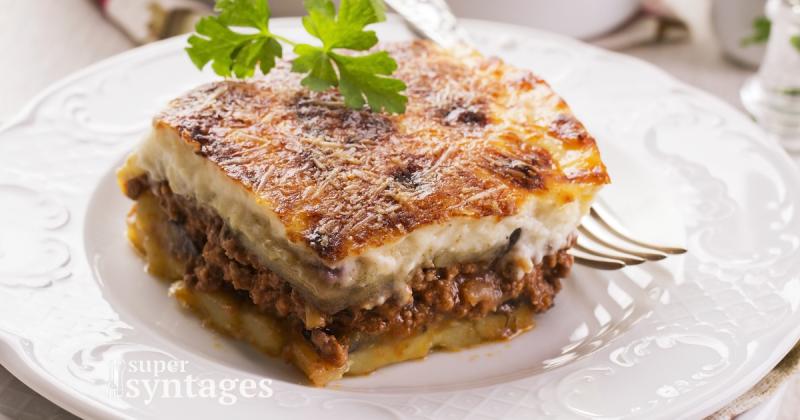 Yunan yemeği mousakas