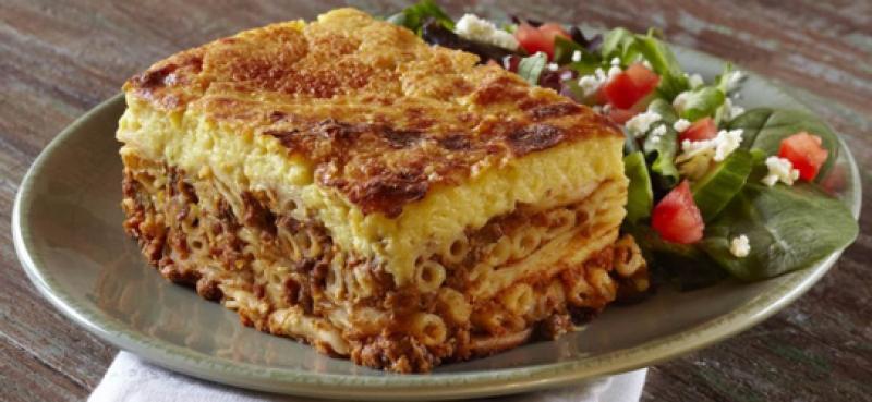 pastitsio Yunan yemeği