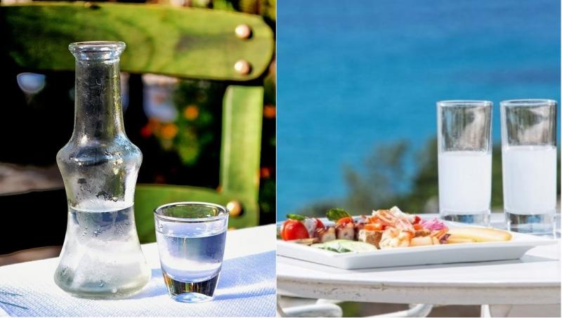 tsipouro & ouzo Yunan içkisi