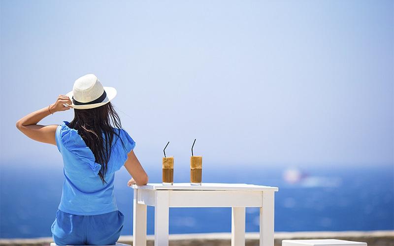 Frappe Yunan soğuk kahvesi