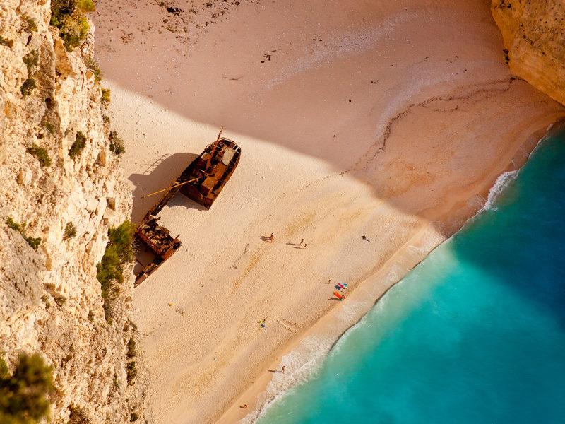 Batık Gemi Plajı Zakynthos
