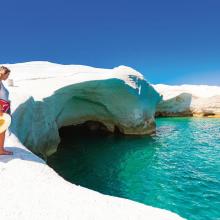 Μilos Sarakiniko Plajı Μilos Sarakiniko Plajı